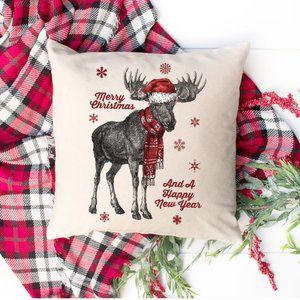 Christmas Pillow Cover, 16x16, Brand New, Handmade to Order